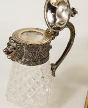 SUGAR SCOOP, SYRUP JUG, PORRINGER & WINE COASTER