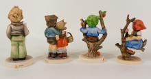 FOUR HUMMEL FIGURINES