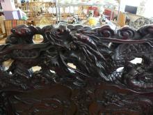 EXCEPTIONAL CHINESE ROSEWOOD SETTEE