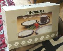 DISH SET, WALL HANGING, ICE BUCKET AND BELLOWS