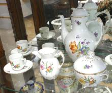 BING AND GRONDHAL "SAXON FLOWERS" COFFEE SET