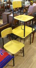 RETRO CHILD'S TABLE AND CHAIR SET