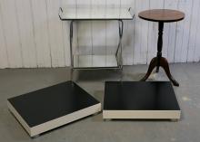 TABLE AND STANDS