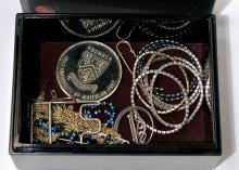 BOX AND JEWELLERY