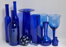 BLUE GLASS, ETC.