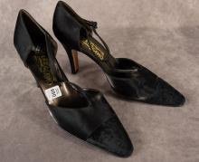 PAIR OF FERRAGAMO HIGH HEEL SHOES