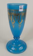 MID-19TH CENTURY FRENCH OPALINE GLASS VASE