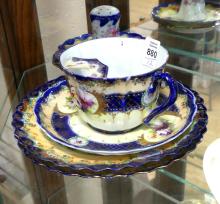 GERMAN AND JAPANESE PORCELAIN
