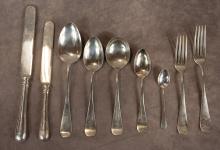 HEAVY STERLING SILVER FLATWARE SERVICE