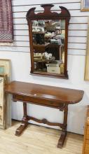 CONSOLE TABLE AND MIRROR