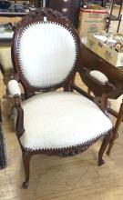 VICTORIAN STYLE ARMCHAIR