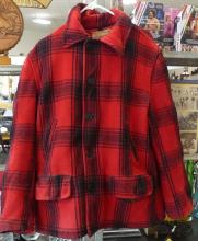 FUR COAT, PLAID JACKET AND PANT SET