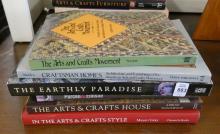 ELEVEN ARTS AND CRAFTS MOVEMENT AND DESIGN BOOKS