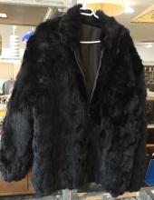 FUR COAT, PLAID JACKET AND PANT SET