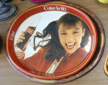 SIXTEEN COCA-COLA BAR TRAYS