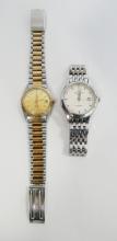 TWO MEN'S WRISTWATCHES