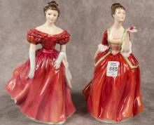 TWO ROYAL DOULTON FIGURINES