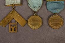 THREE MASONIC MEDALS