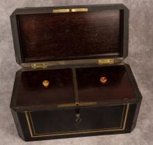 ANTIQUE TEA CADDY