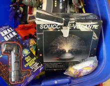 LARGE BIN OF RETRO TOYS