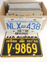 VINTAGE LICENCE PLATES