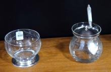 CANDLEHOLDERS AND CONDIMENTS
