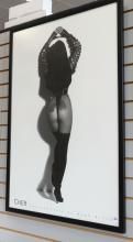 FRAMED "CHER" POSTER