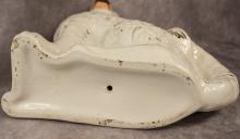 PAIR OF LARGE STAFFORDSHIRE DOGS