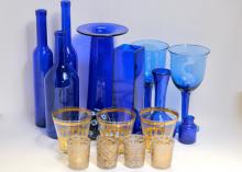 BLUE GLASS, ETC.