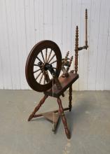ANTIQUE SPINNING WHEEL