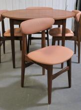 TEAK TABLE & CHAIRS