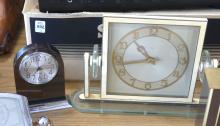 FOUR VINTAGE ALARM CLOCKS