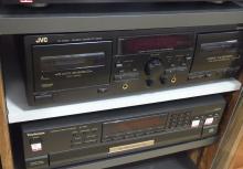 STEREO COMPONENTS AND CABINET