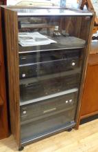 STEREO COMPONENTS AND CABINET
