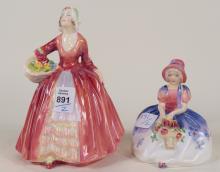 TWO ROYAL DOULTON FIGURINES