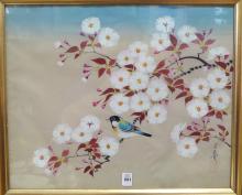 JAPANESE PRINT IN ANTIQUE FRAME
