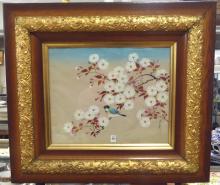 JAPANESE PRINT IN ANTIQUE FRAME