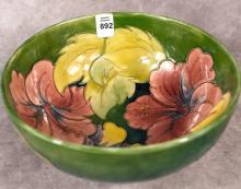 MOORCROFT "HIBISCUS" BOWL
