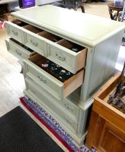 PAINTED GIBBARD CHEST OF DRAWERS