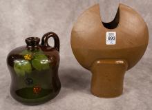 WELLER JUG AND ART POTTERY VASE
