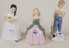 THREE ROYAL DOULTON FIGURINES