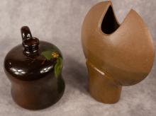 WELLER JUG AND ART POTTERY VASE