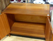 TEAK CONSOLE CABINET