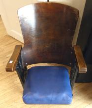 VINTAGE FOLDING THEATRE SEAT