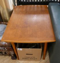 MCM TEAK SIDE TABLE