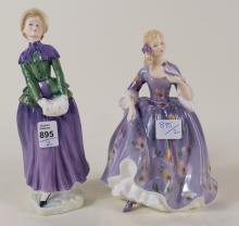 TWO ROYAL DOULTON FIGURINES