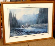 THREE FRAMED PRINTS