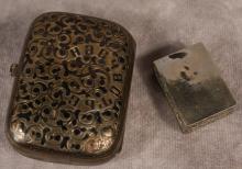 RUSSIAN SILVER AND ITALIAN SNUFF BOXES
