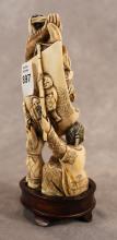 CHINESE IVORY CARVING