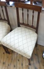 PAIR OF ANTIQUE SIDE CHAIRS